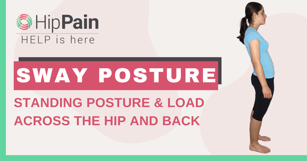 sway posture: standing posture and load across the hip and back